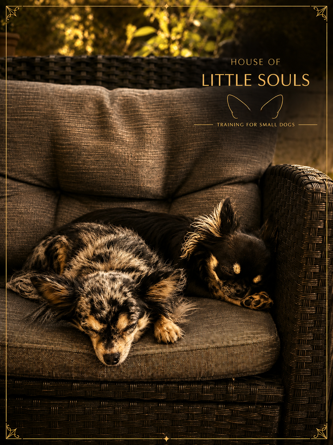 Zwei Chihuahuas beim Training — House of Little Souls Hundetraining Salzburg